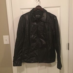 Women’s New York Black Leather Jacket